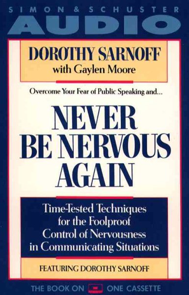 Never Be Nervous Again cover