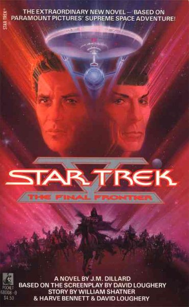 Star Trek V: The Final Frontier cover