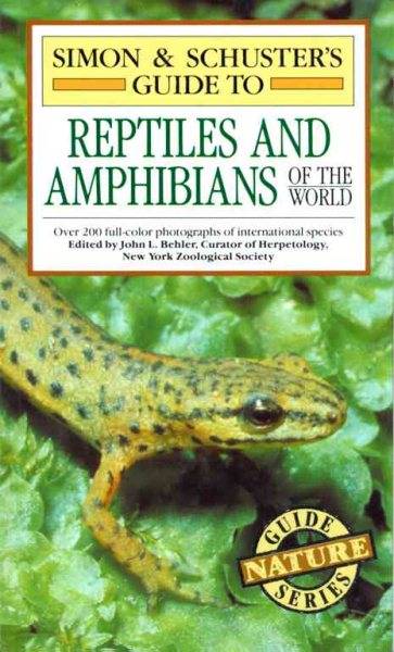 Simon & Schuster's Guide to Reptiles and Amphibians of the World (Nature Guide Series) cover