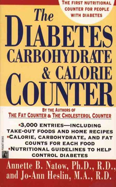 The Diabetes Carbohydrate and Calorie Counter cover