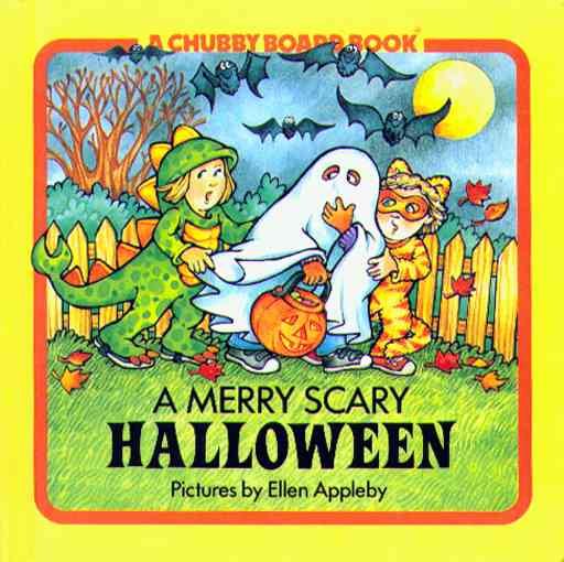 A Merry Scary Halloween (Chubby Board Books) cover