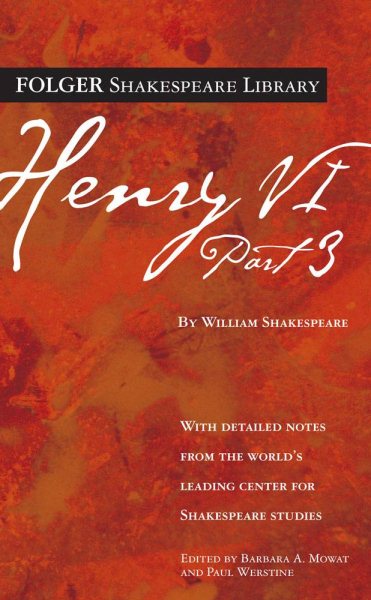 Henry VI Part 3 (Folger Shakespeare Library) cover