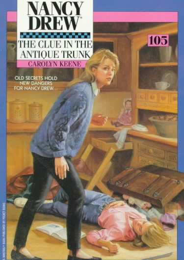 The Clue in the Antique Trunk (Nancy Drew) cover