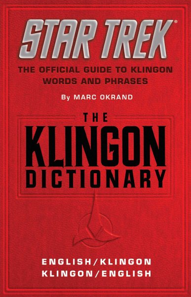The Klingon Dictionary (Star Trek) cover