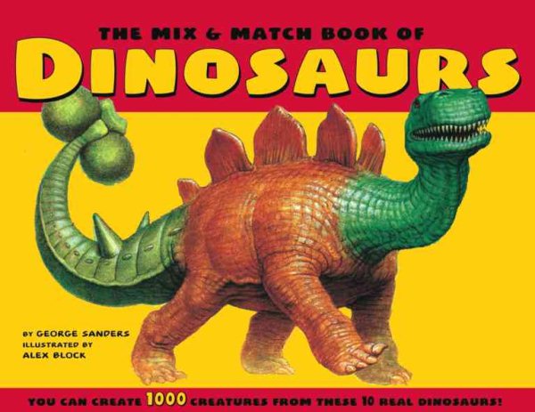 The Mix & Match Book of Dinosaurs cover