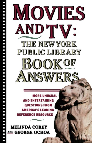 Movies and TV: The New York Public Library Book of Answers cover