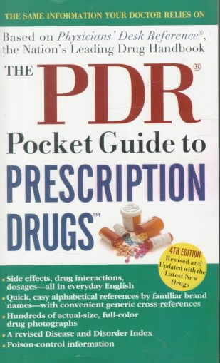 The PDR Pocket Guide to Prescription Drugs, 4th Edition cover