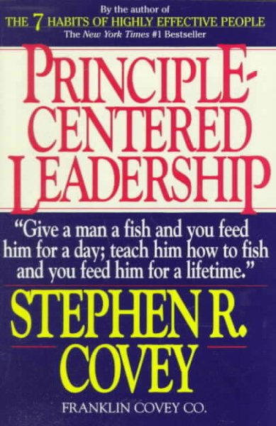 FranklinCovey Principle-Centered Leadership - Softcover cover