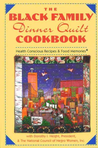 The Black Family Dinner Quilt Cookbook cover