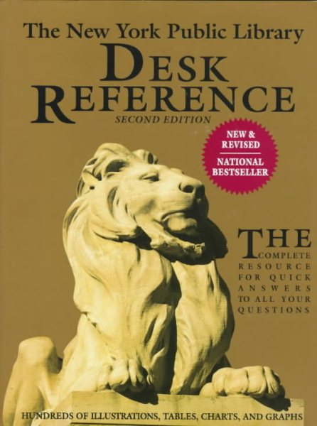 The New York Public Library Desk Reference cover