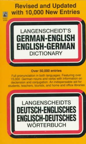 Langenscheidt's German-English English-German Dictionary cover
