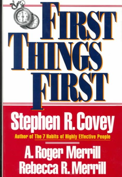 First Things First cover