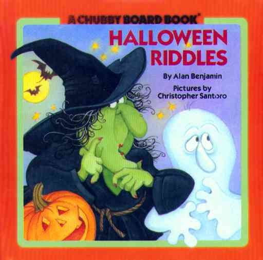 Halloween Riddles (Chubby Board Books) cover