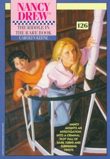 The Riddle in the Rare Book (Nancy Drew #126) cover