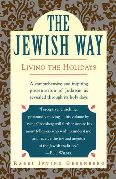 The Jewish Way: Living the Holidays cover