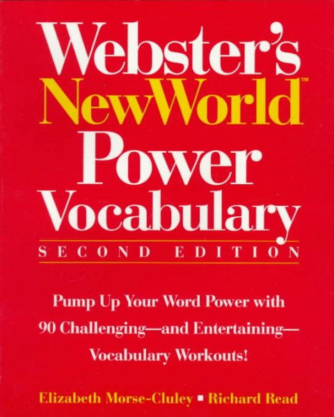 Webster's New World Power Vocabulary cover