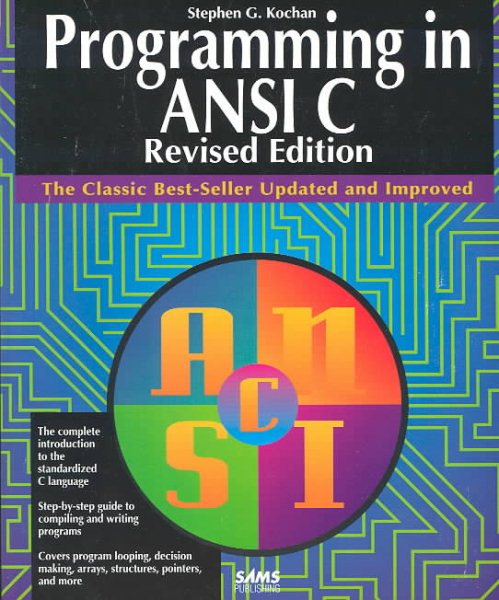 Programming in ANSI C cover