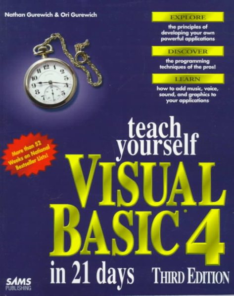 Teach Yourself Visual Basic 4 in 21 Days cover