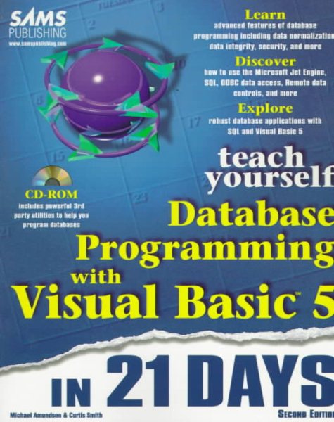 Teach Yourself Database Programming With Visual Basic 5 in 21 Days cover