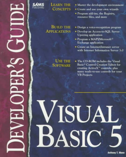 Visual Basic 5: Developer's Guide (Sams Developer's Guides) cover