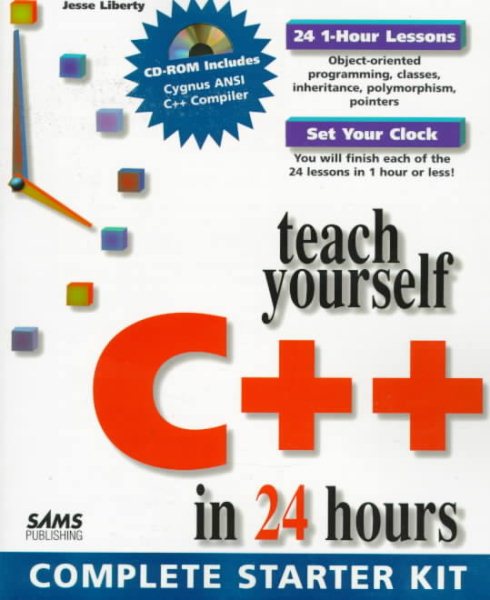 Teach Yourself C++ in 24 Hours (Teach Yourself in 24 Hours Series) cover