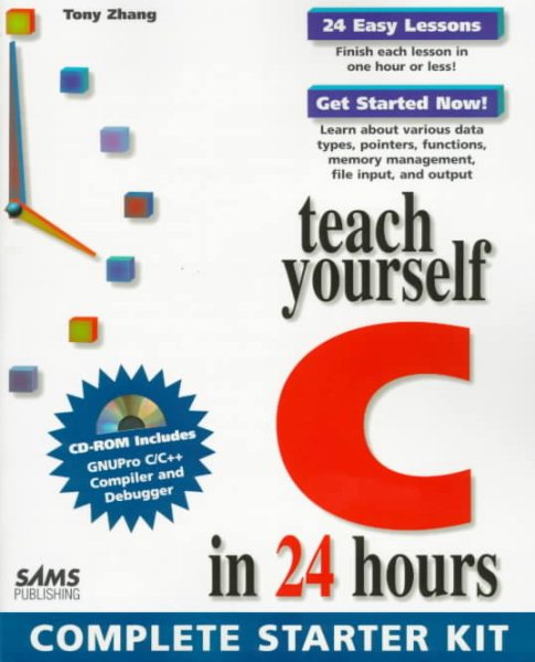 Teach Yourself C in 24 Hours (Sams Teach Yourself) cover