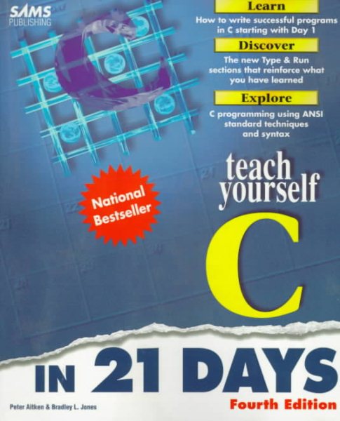 Teach Yourself C in 21 Days (Teach Yourself (Teach Yourself)) cover