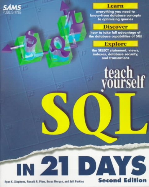 Teach Yourself SQL in 21 Days cover