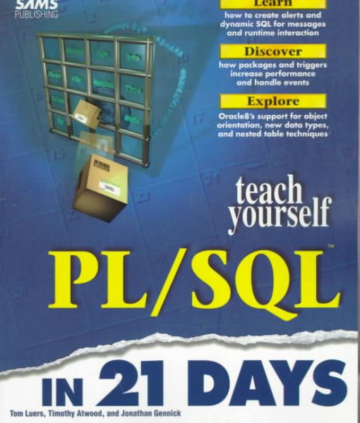 Teach Yourself Pl/SQL in 21 Days (Sams Teach Yourself) cover