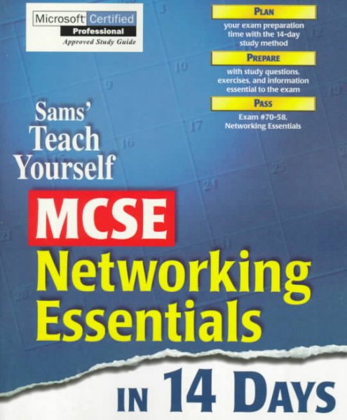 Sams' Teach Yourself MCSE Networking Essentials in 14 Days (Covers Exam #70-058)