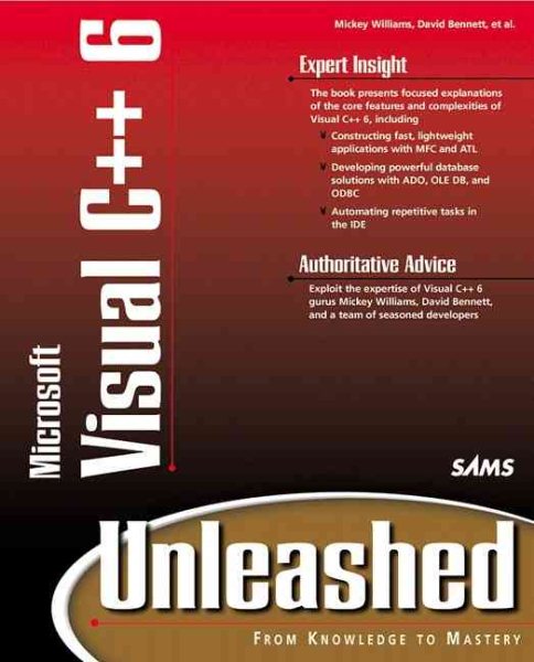 Visual C++ 6 Unleashed cover