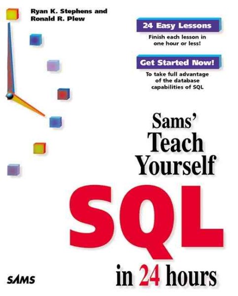 Sams Teach Yourself SQL in 24 Hours cover