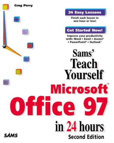 Sams Teach Yourself Microsoft Office 97 in 24 Hours (2nd Edition) cover