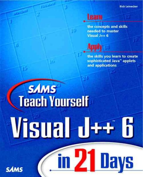 Sams Teach Yourself Visual J++ 6 in 21 Days cover