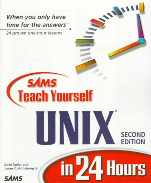 Sams Teach Yourself Unix in 24 Hours cover