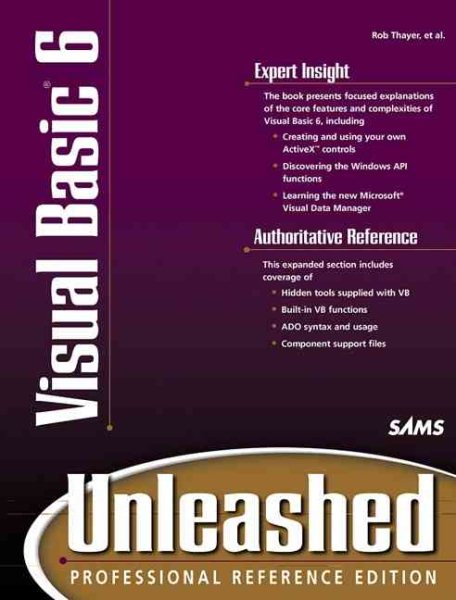 Visual Basic 6: Unleashed : Professional Reference cover