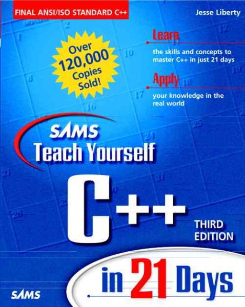 Sams Teach Yourself C++ in 21 Days, Third Edition cover