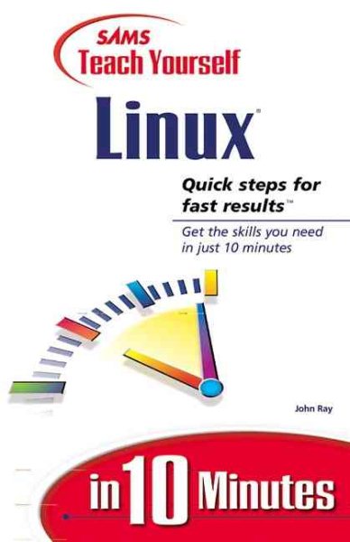 Sams Teach Yourself Linux in 10 Minutes cover