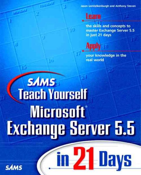 Sams Teach Yourself Microsoft Exchange Server 5.5 in 21 Days cover