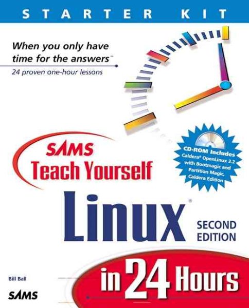 Sams Teach Yourself Linux in 24 Hours (2nd Edition) cover