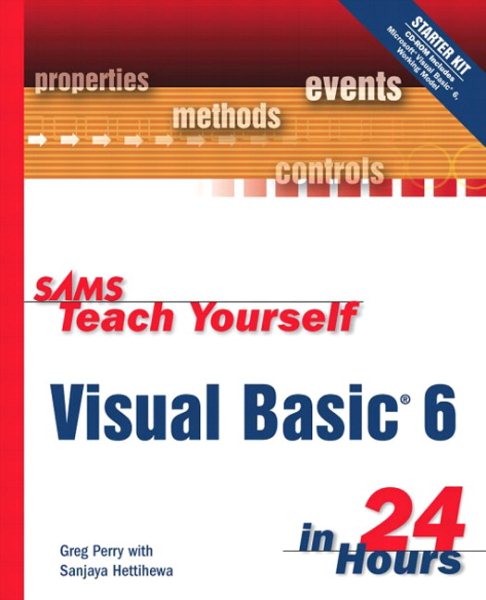 Sams Teach Yourself Visual Basic 6 in 24 Hours cover
