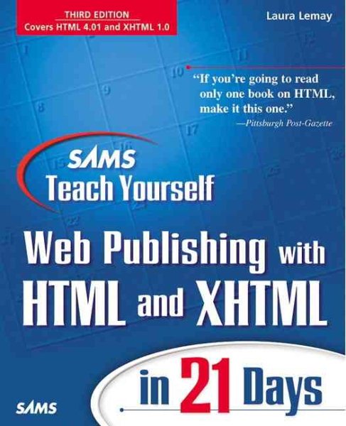 Sams Teach Yourself Web Publishing with HTML 4 in 21 Days (2nd Edition) cover