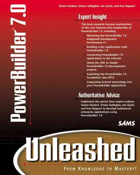 PowerBuilder 7.0 Unleashed cover