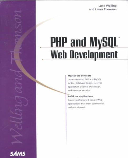 PHP and MySQL Web Development cover