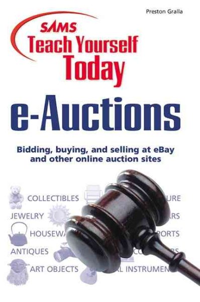 Sams Teach Yourself e-Auctions Today cover