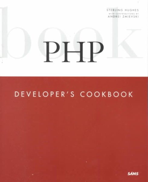 Php Developer's Cookbook cover