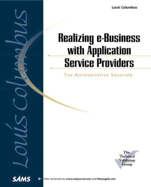 Realizing E-Business With Application Service Providers cover