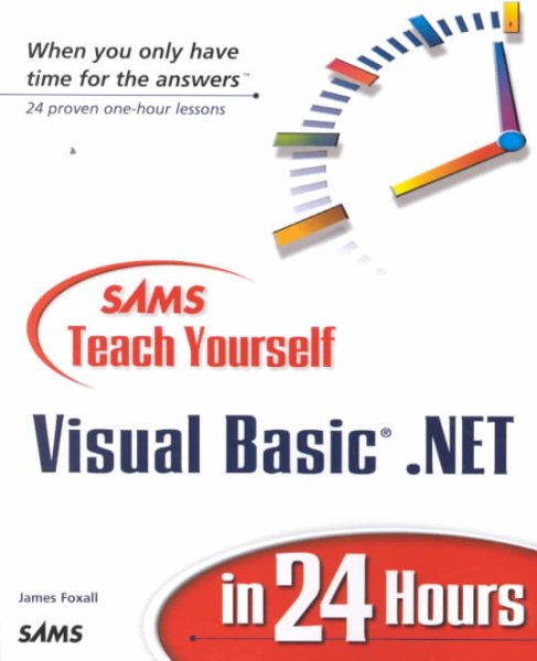 Sams Teach Yourself Visual Basic .NET in 24 Hours cover