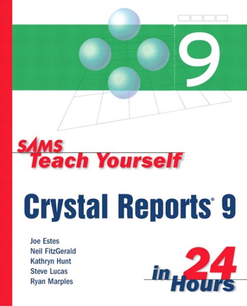 Sams Teach Yourself Crystal Reports 9 in 24 Hours cover