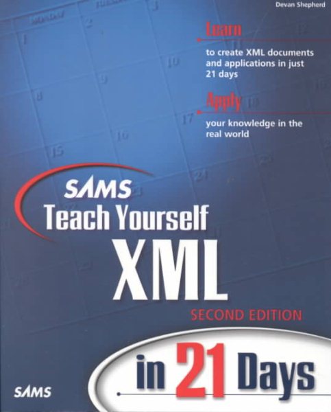 Sams Teach Yourself XML in 21 Days (2nd Edition) cover